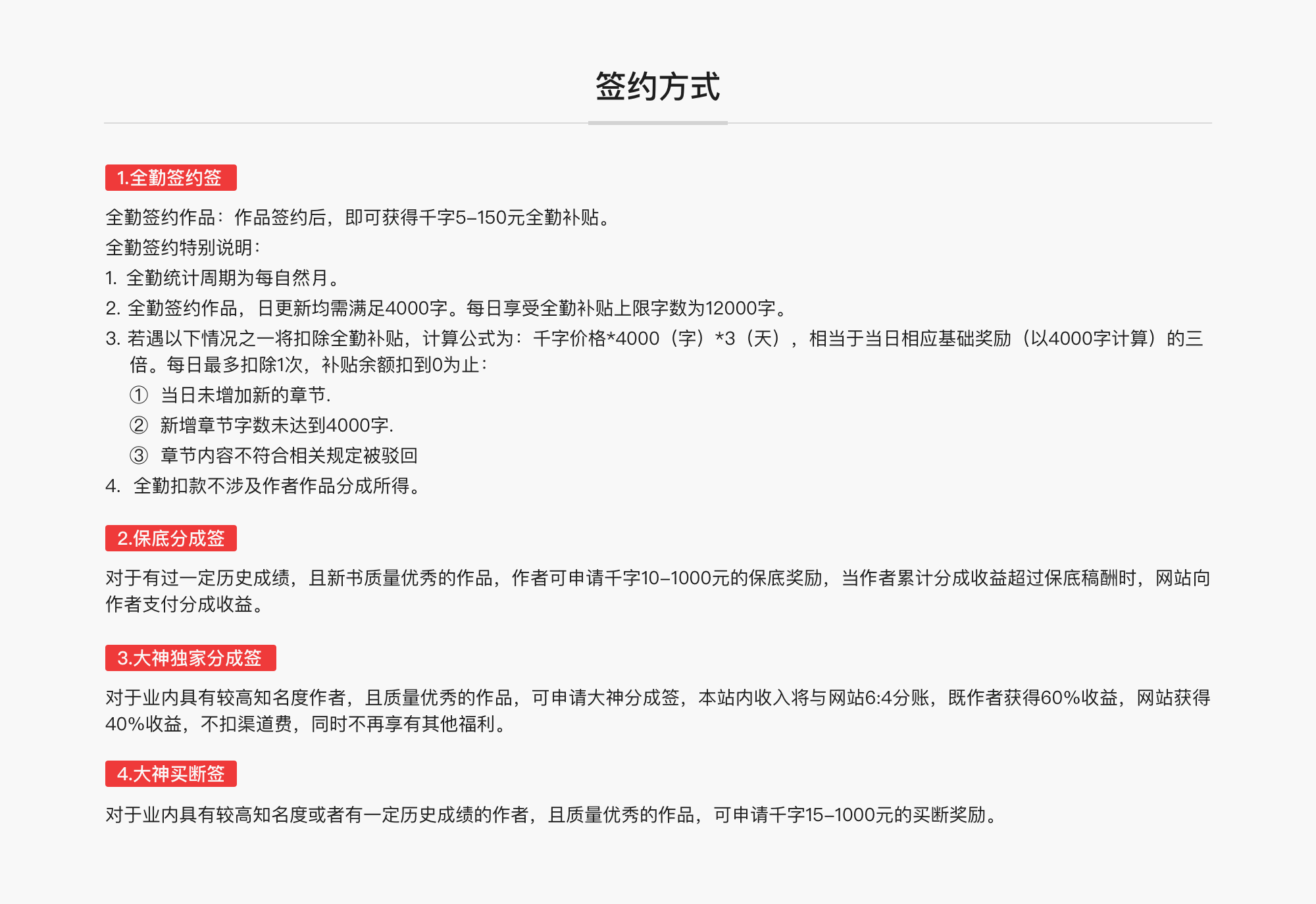 作者签约